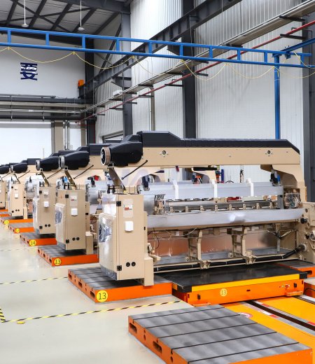 青島海佳機械：創新基因植入噴水噴氣織機